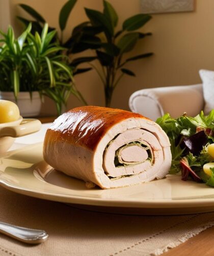 przepis na roladę z indyka