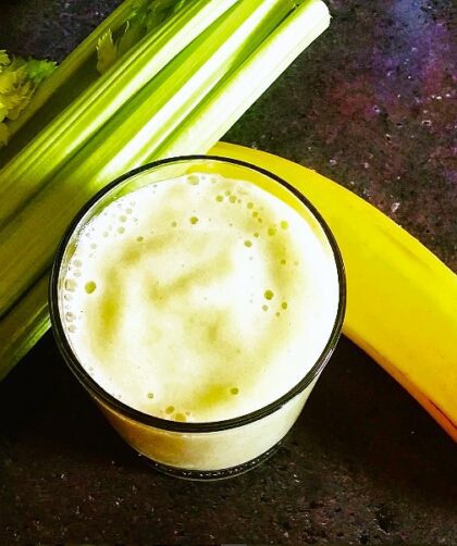 poniedziałkowy energetyk-koktajl z jarmużu