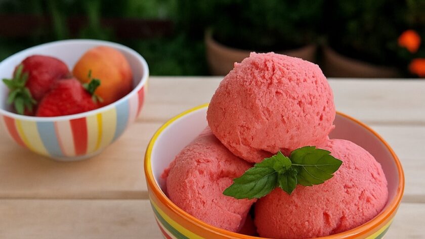 niskokaloryczne lody domowe