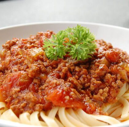 dietetyczny sos boloński