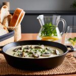 grzybki w śmietanie