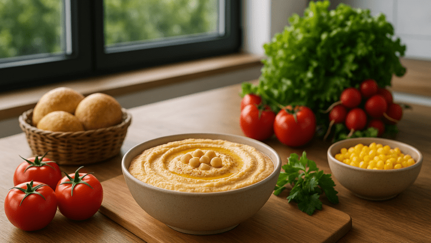 hummus przepis
